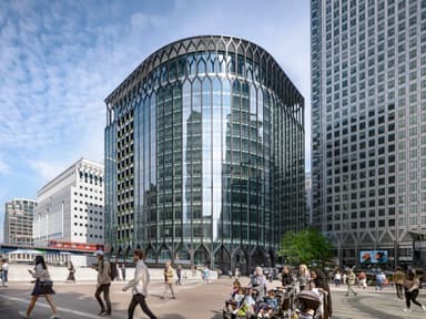 Deutsche Bank Takes 5 Floors At Oaktree And Quadrant's Canary Wharf Scheme