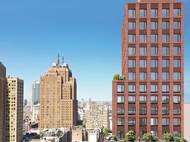 High Street Residential Tops Out 25-Story Apartment Building in Manhattan