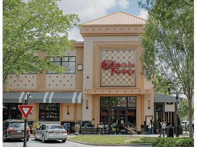Partners Real Estate Signs Cheesecake Factory to Lease at Collection at Forsyth Mixed-Use Development in Metro Atlanta