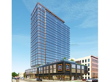Fengate, Mavrek Break Ground on 25-Story Apartment Tower in Chicago’s West Loop