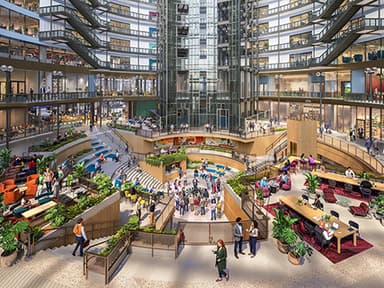 Google Shares Renderings for Reimagined Thompson Center in Chicago