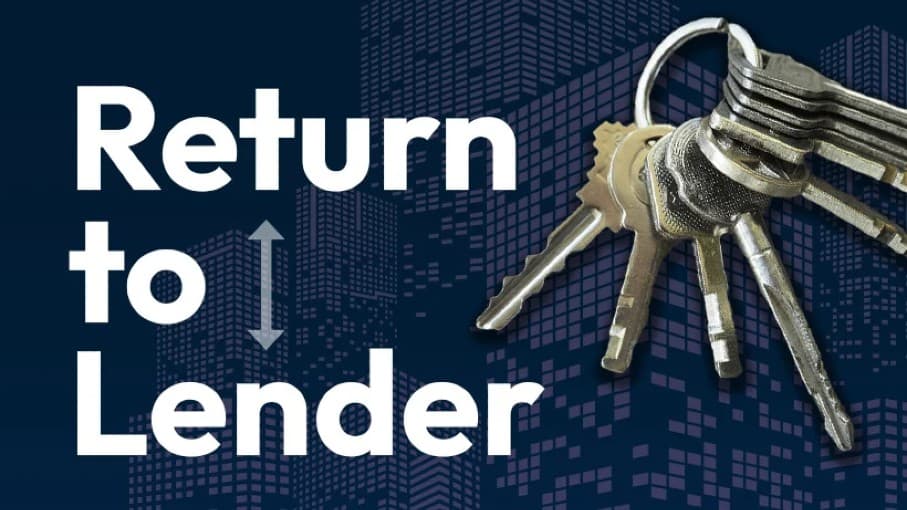 Return to Lender: Week of August 20, 2026