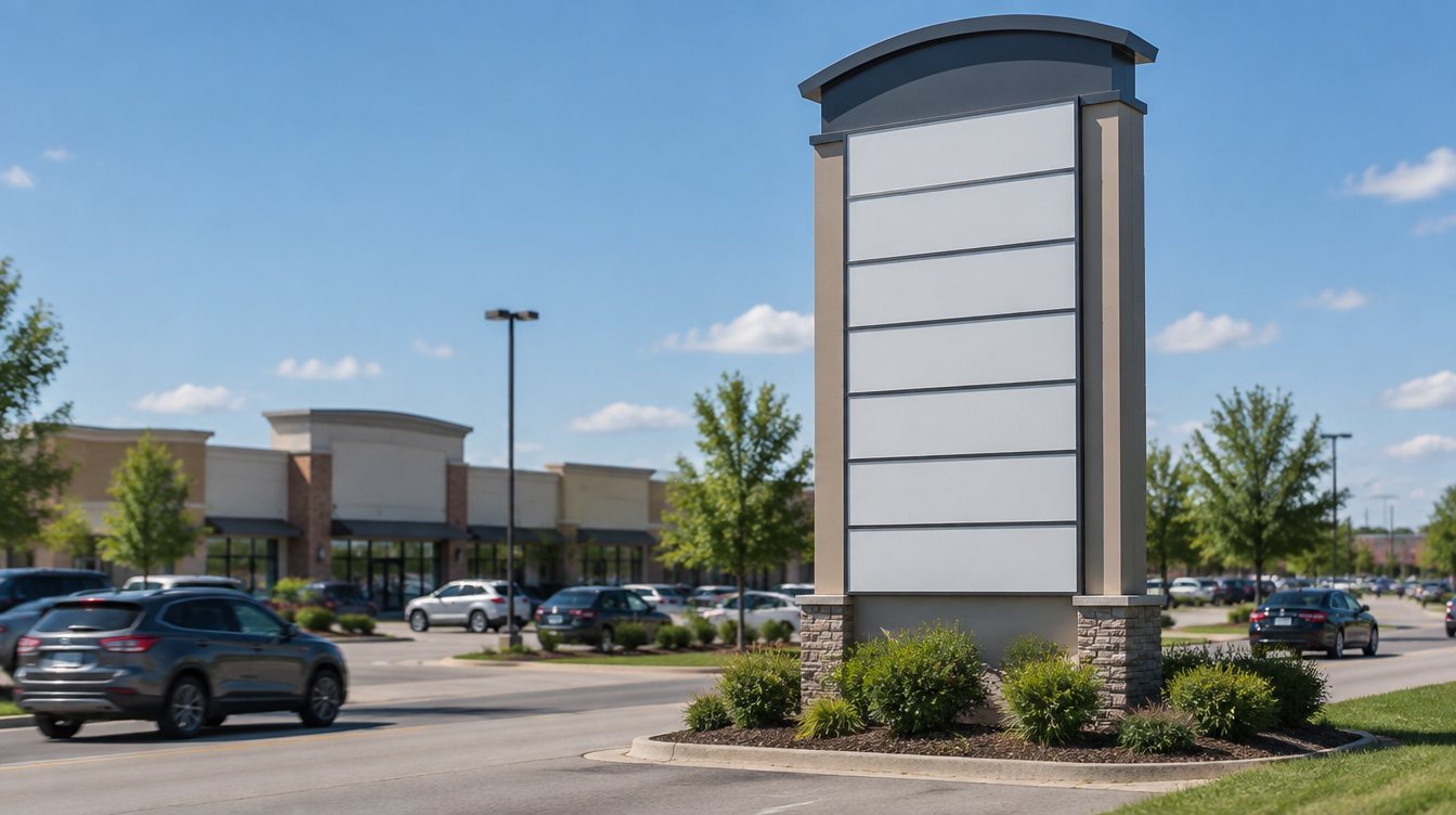 Photo for The Impact of Signage on Strip Mall Success